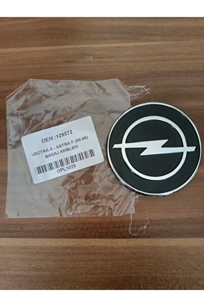 JustSmile Vectra A Astra F Bagaj Arma Logosu 1988 - 1995 Modeller Arası Uyuml...