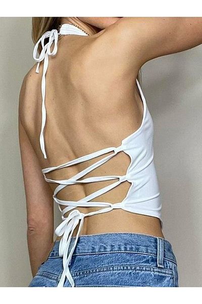 JamaisVu Halter Crop Athlete
