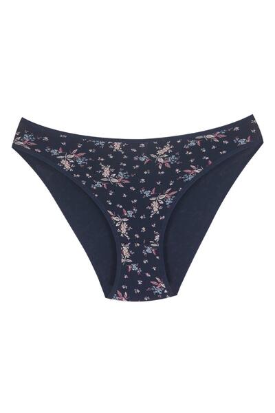 Newlilla 18001-1 Women's 7-Pack Flowers Bikini Panties V6