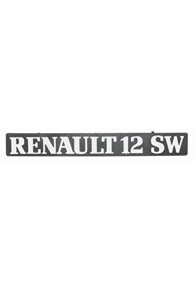 Generic Brand Renault 12 SW Rear Text