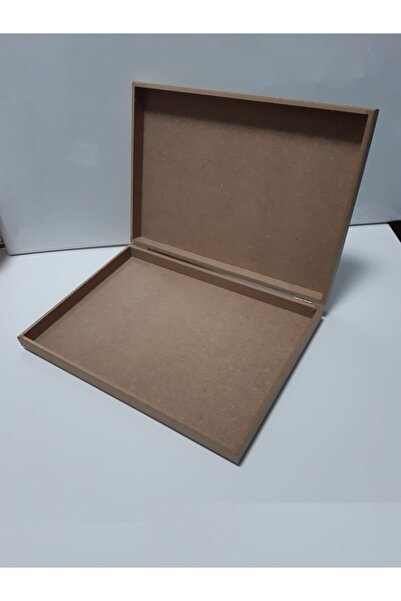 Yıldız Hobi Kırtasiye Boyanabilir Ham Mdf Tavla Kutusu - 25x35x5 Cm