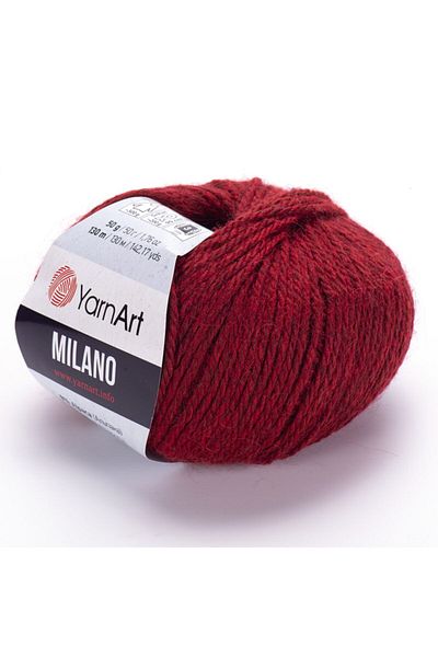 Yarnart Mılano - Hand Knitting Thread Dark Red-862