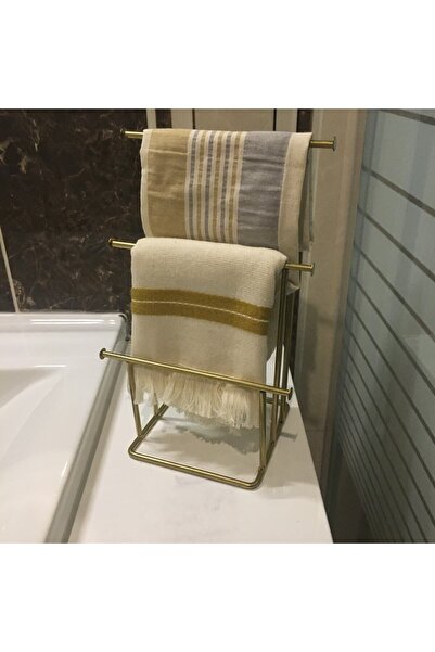 ZEYDADA Banyo Düzenleyici Metal Gold