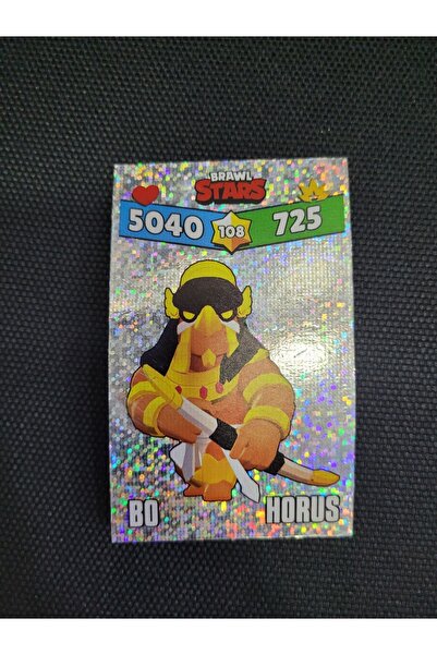 BRAWL STARS Bo Horus Paper Shiny Glitter Card 8X5Cm New Series 1 Piece