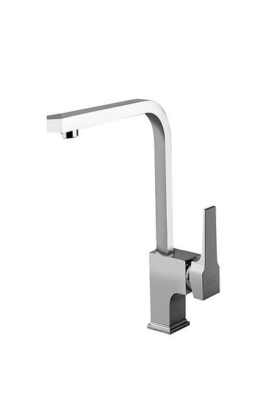 Newarc Aqua Sink Chrome L Pipe Mixer -941881L
