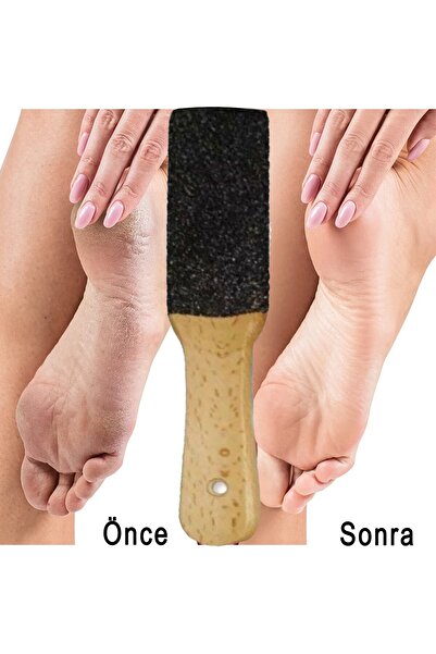 Tikatti Ahşap Saplı Topuk Törpüsü