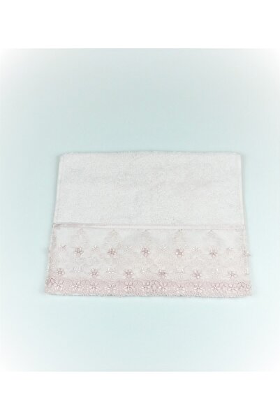 Soft Cotton Selen Havlu Boncuklu Pembe 30*50 Cm