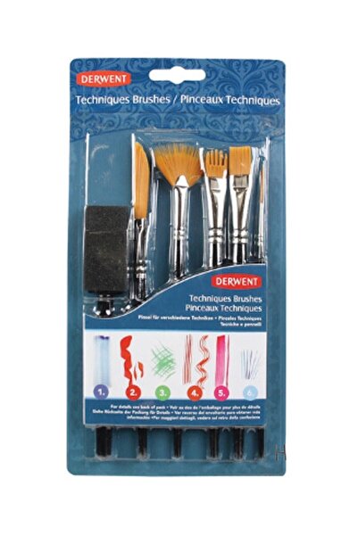 Derwent Teknik Fırça Seti
