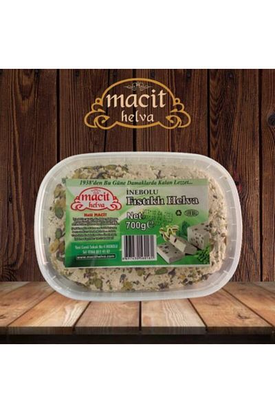 inebolu macit helva 700 Gr Tahini Halva - Pistachio
