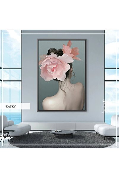 Tablomtr Metal Çerçeveli Gerçek Camlı Tablo RaskyB Tekli Set