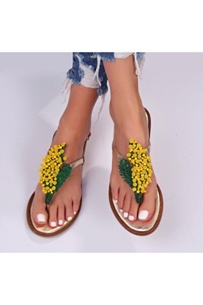 Diseno Huella Mimoza Sandalet