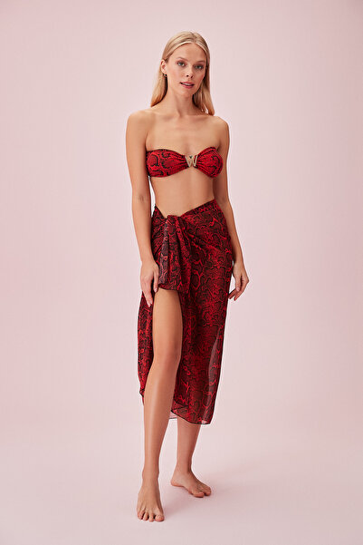 SUWEN Square Patterned Pareo