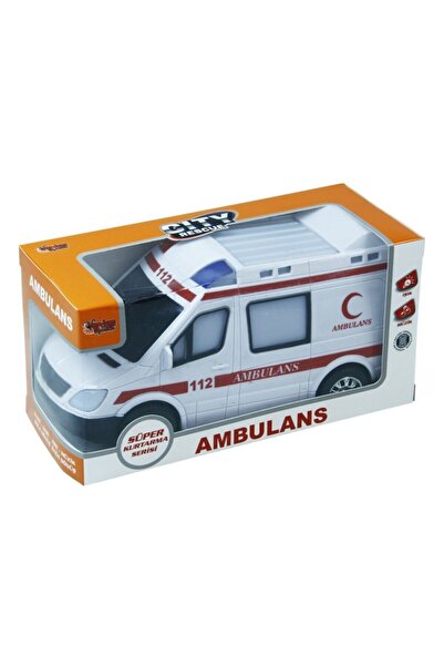Vardem Oyuncak Kutulu Pilli Sesli Ambulans