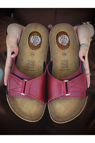 ELİS Massage Women's Slippers for Heel Spurs