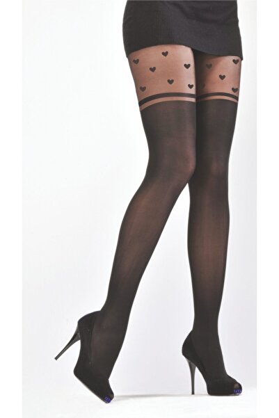 VEMMA Chiloți opaci cu bretele cu model de inimă