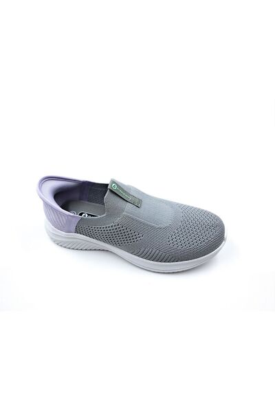 Hammer Jack Enric Hands-Free Easy Wear Laceless Gray Women's Sports Shoes
