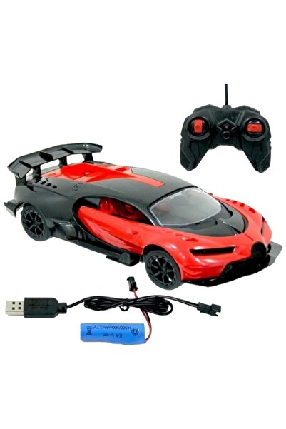 SAZE Uzaktan Kumandalı Şarjlı Bugatti Spor Işıklı Araba