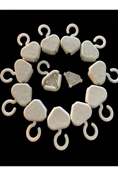 ALSHOP Led Perde Askı Aparatı 12 Adet