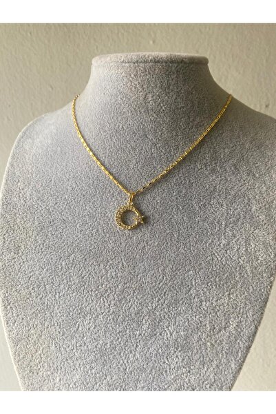 Judas Takı Zirkon Taşlı Şanlı Ay Yıldız Kolye