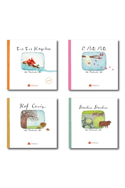 Kumdan Kale Yayınları Rhymes Big Set 16 Books 0-3 Years