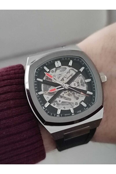 Lee Cooper LC07902-351 Erkek Kol Saati Otomatik Slikon Kordon 1882