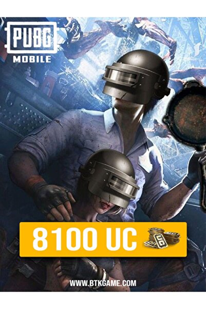 PUBG Mobile 8100 UC TR