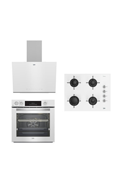 Beko BUHAR DESTEKLİ FİTFRY BEYAZ ANKASTRE