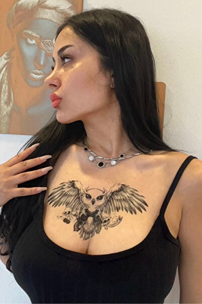 TAKIŞTIR Geçici Baykuş Dövme