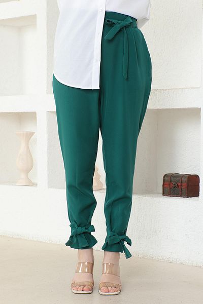 Modamihram Emerald Belted Trousers 6101