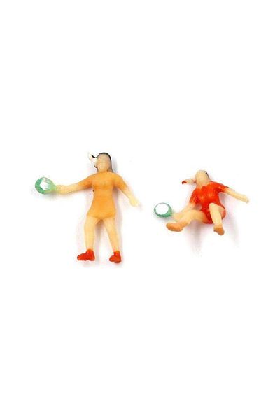 Jordania Model 1100 Scale People Playing Tennis Figure 2 Pieces Ni̇bst1100