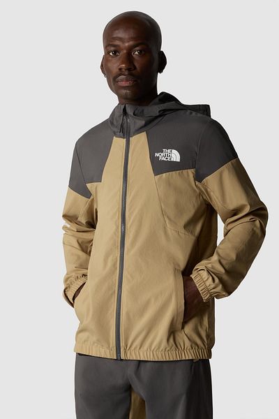 THE NORTH FACE M MA WIND TRACK HOODIE Men's Jacket NF0A87J2WQO1 Brown-M
