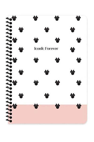KESKİN COLOR Minnie Mouse Defter 80 Yaprak Çizgili A5 Karton Kapak 16,5*22,5 ...
