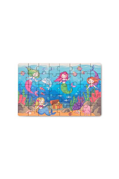 Hopiers بازل خشبي للأطفال من مارفلز مكون من 40 قطعة لفتيات البحر