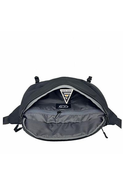 ÇÇS London 31412 - Geantă neagră XL cu două ochi