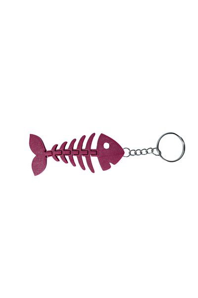 Tesseract Burgundy Anchovy Movable Keychain