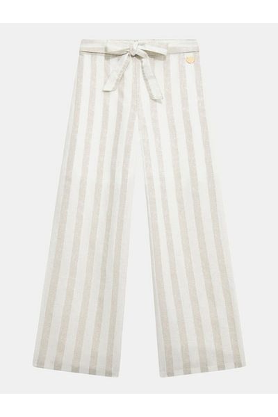 Guess LINEN BLEND Fabric Trousers