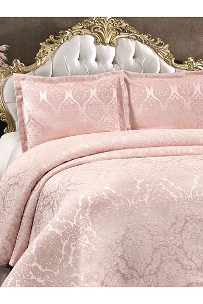 Solinas Collection Dirhem Powder Double Chenille Pique Bedspread
