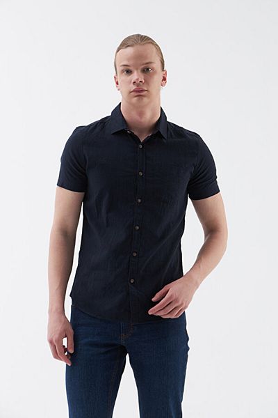 Loft Lf 2024492 Navy M πουκάμισο