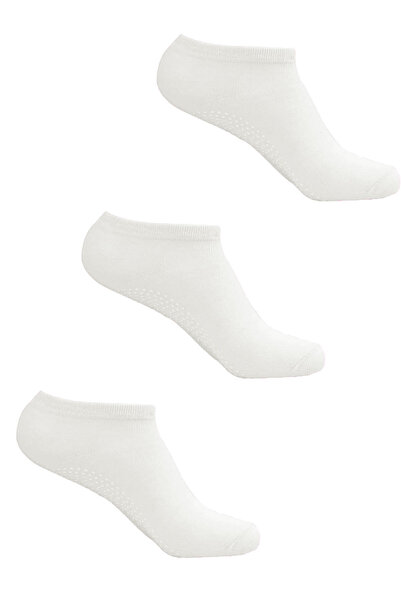 Hepsine Rakip 3-Piece Women's Pilates Socks Set - Bamboo Invisible, Non-Slip ...
