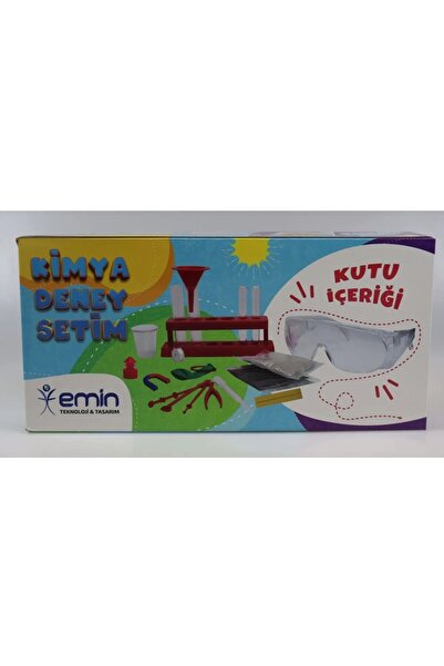 EmAyCenter Kimya Deney Seti - Eğitici Fen Deneyleri