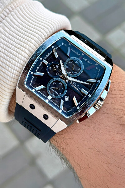 Ferrucci Function FCF03297FS Silikon Kordon Erkek Kol Saati