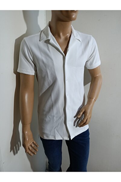 kaşiff Регулярний крій, еластична тканина, спортивна сорочка з короткими рукавами