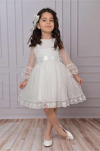 Sevimlice Kids Φόρεμα για κορίτσια Φόρεμα με αγκράφα για κορίτσια Φόρεμα με δαντέλα από τούλι