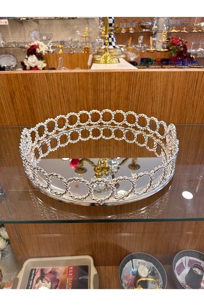 PLUS HOME Round Tray - Decorative and Stylish Design
