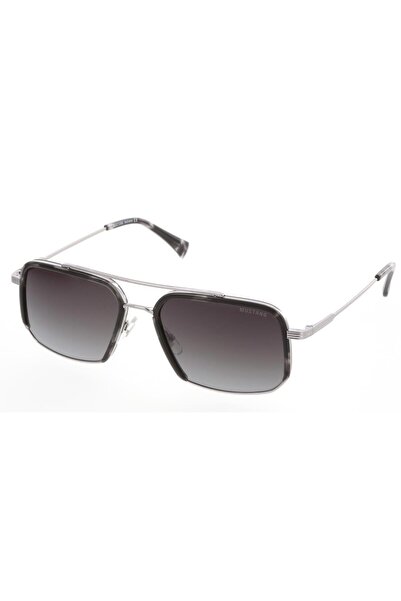 Mustang MU2413-02 57 Model Unisex Sunglasses