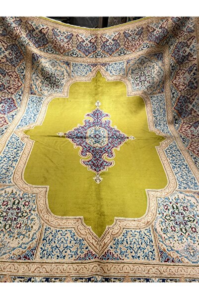 RD RAMAZAN DAĞ EL HALI SANATI El Dokuma İran Kirman Laver Halısı Birinci Sını...