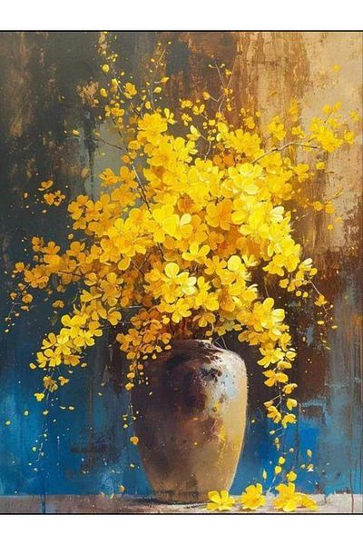 dialands 38X51Cm Yellow Flowers - Dm244