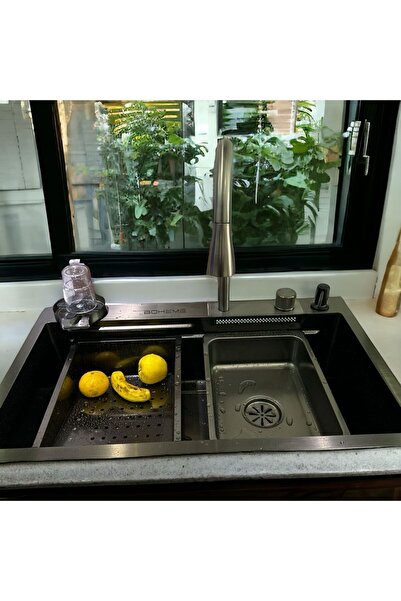 Boheme Smart Sink Bataryalı Teknolojik Evye Seti