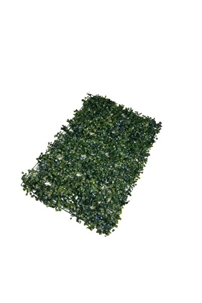 Cihan Çiçekçilik 10'lu Yapay Çiçek Duvar Kaplama Panel Şimşir Tabaka 40x60 Cm