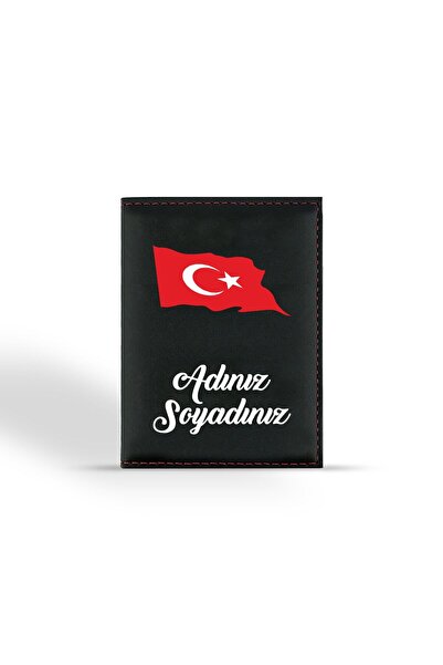 plakalık atölyesi Ruhsat Kabı Türk Bayraklı